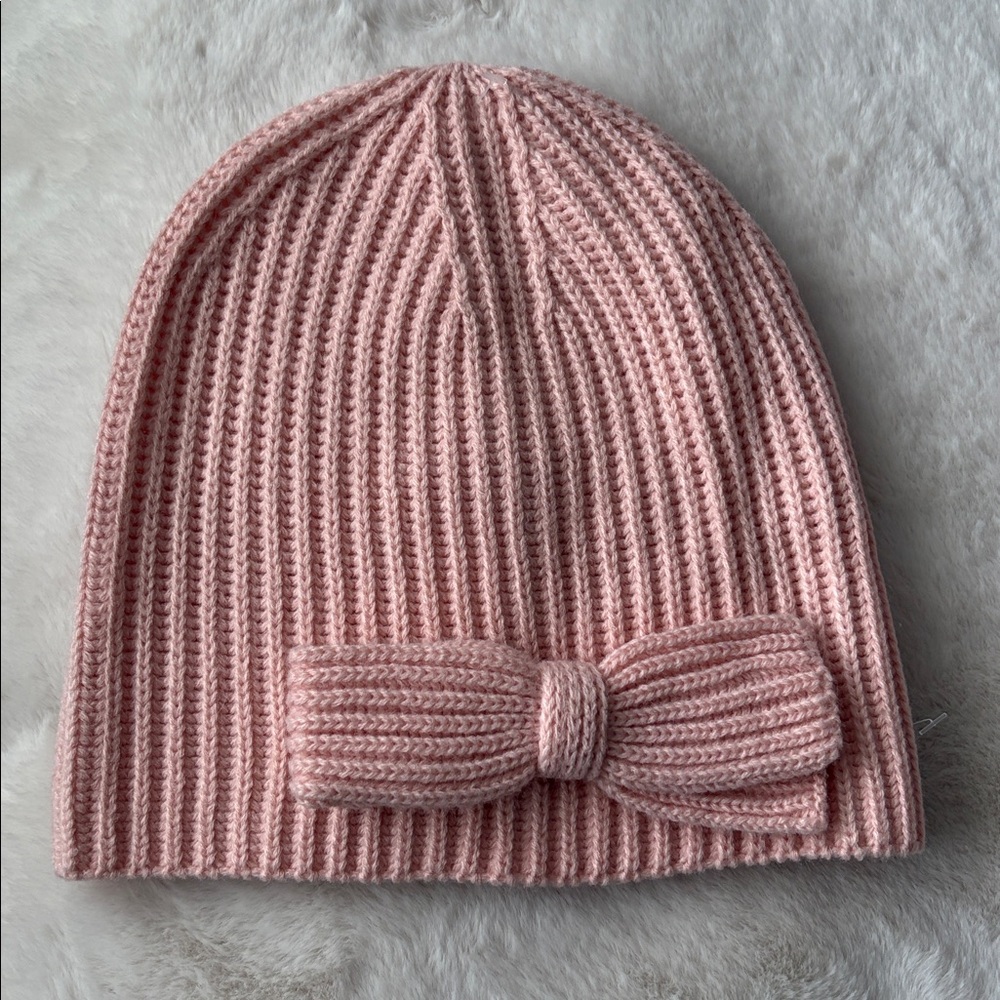 🆕 Kate Spade Pink Knit Beanie